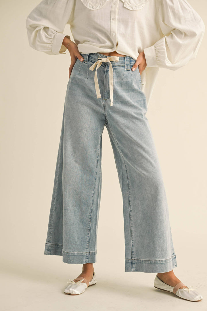 Lola Wide Leg Denim Pant