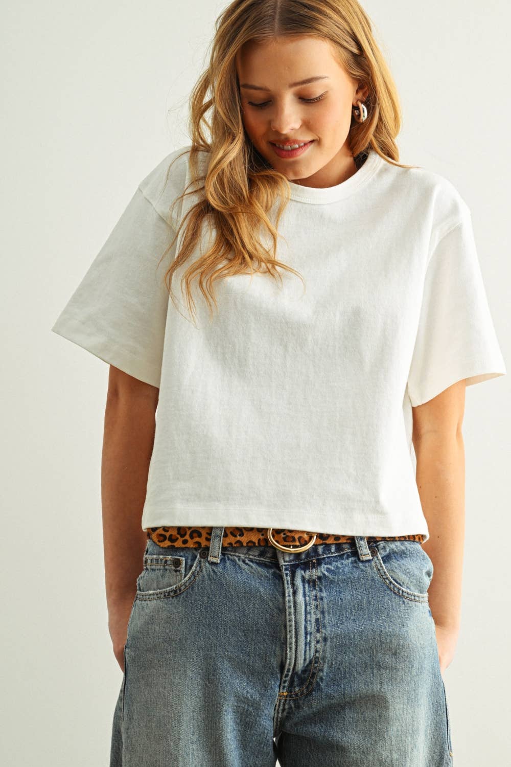 Corrine Linen Tee