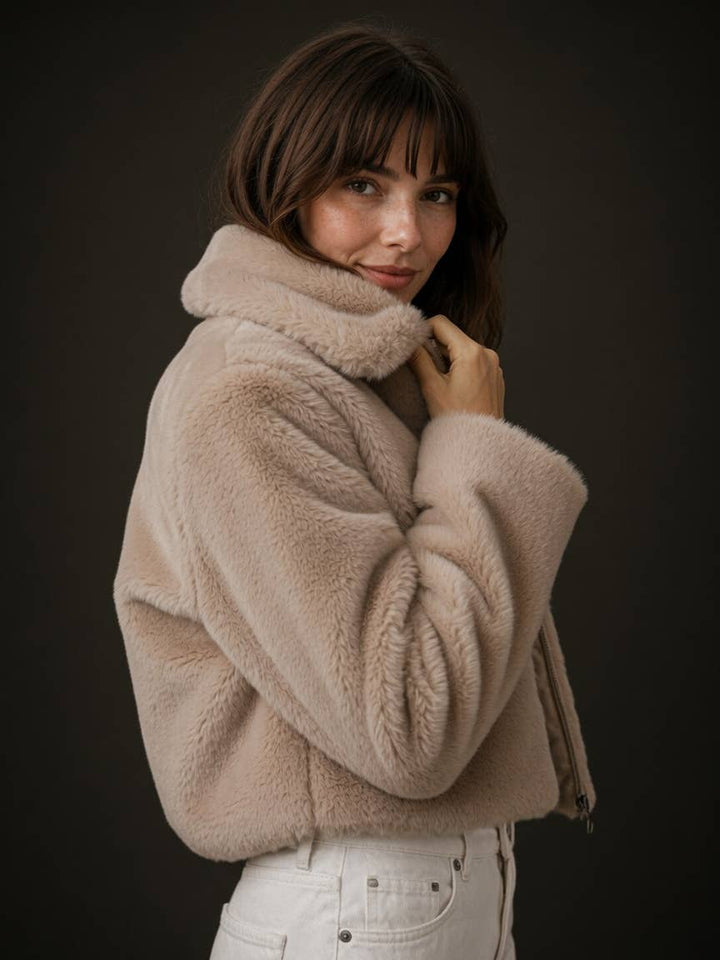 Foxy Faux Fur Jacket