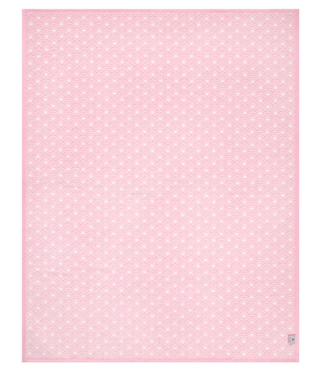ChappyWrap - Seaside Scallops Blush Blanket: Original