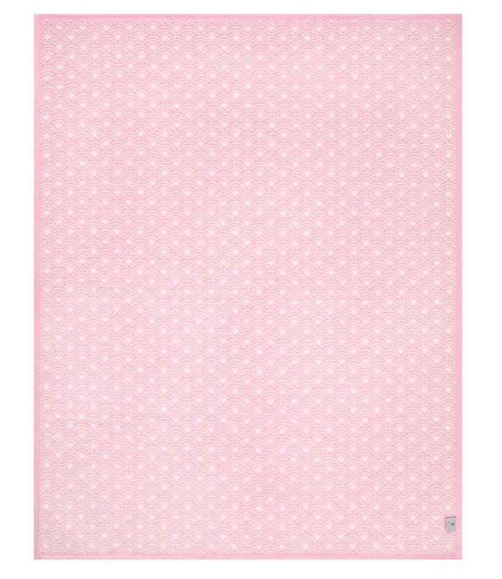 ChappyWrap - Seaside Scallops Blush Blanket: Original