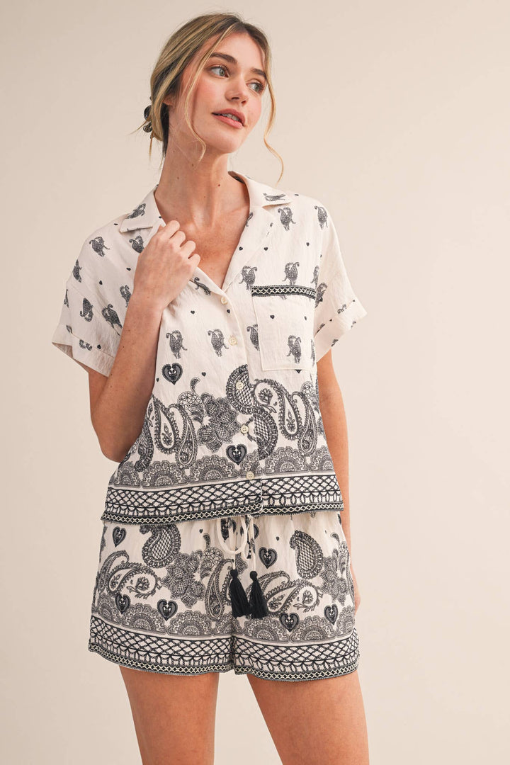 Charlie Paisley 2 Piece Set
