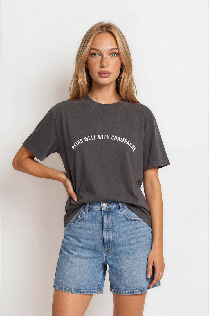 Pairs Well with Champagne Tee